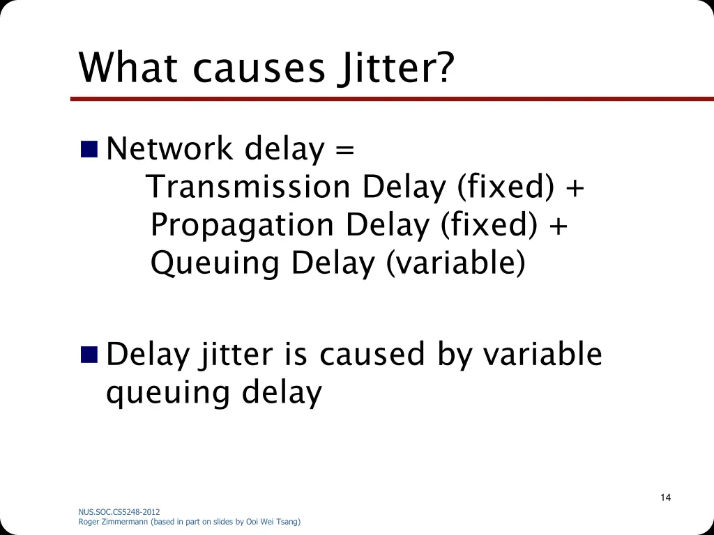 what causes jitter
