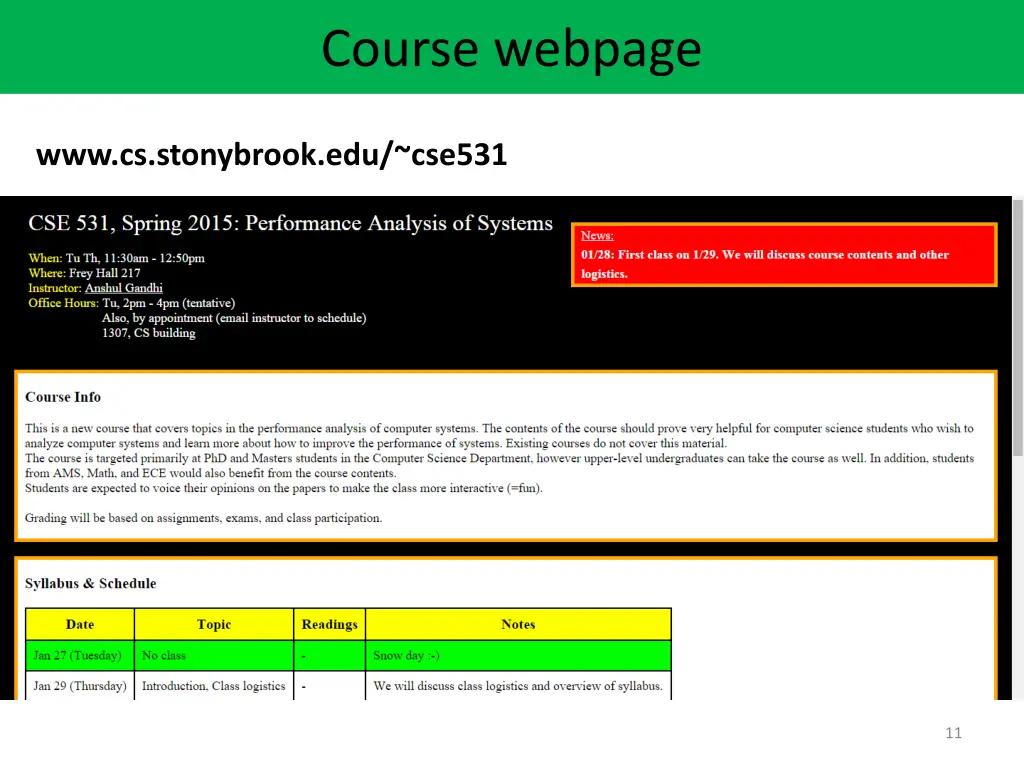 course webpage 1