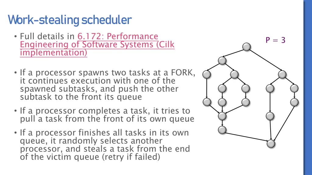 work stealing scheduler full details