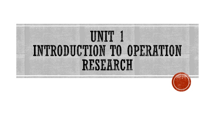 unit 1