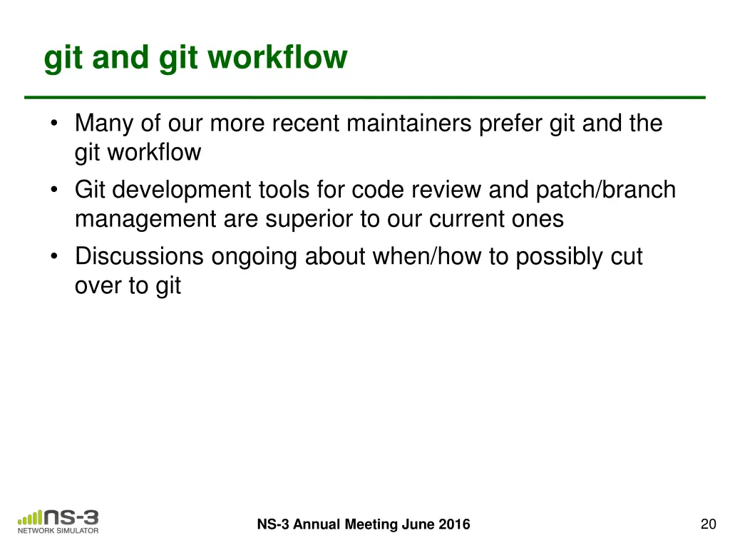 git and git workflow