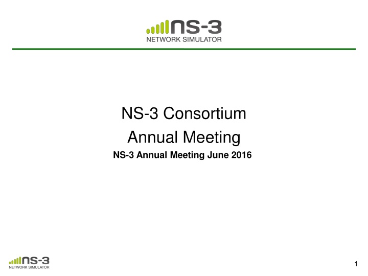 ns 3 consortium annual meeting
