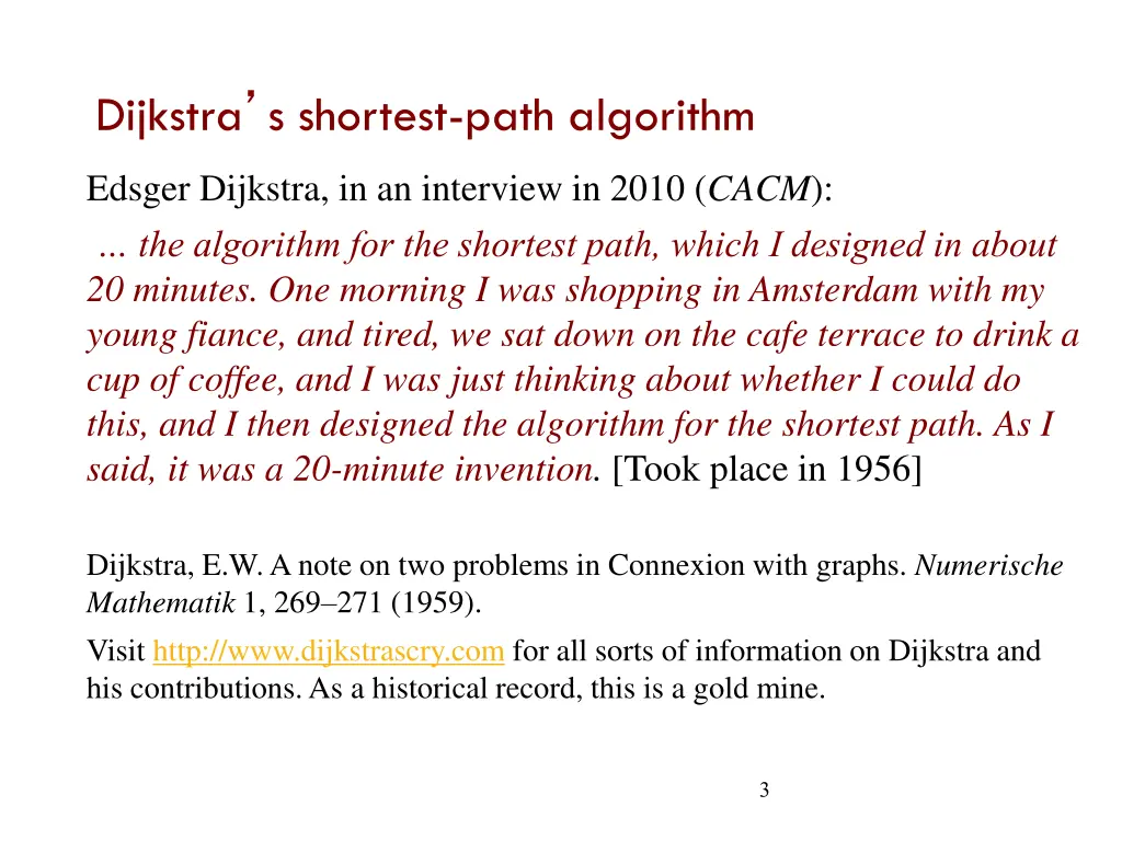 dijkstra s shortest path algorithm