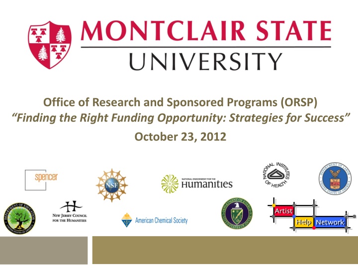 office of research and sponsored programs orsp