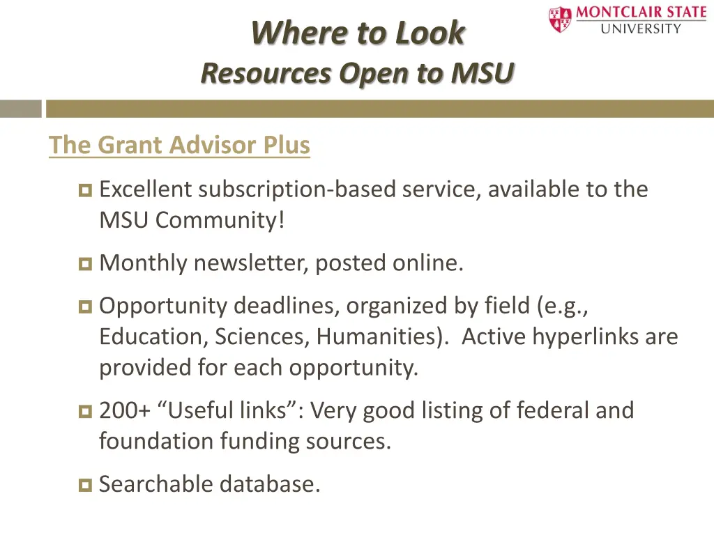 where to look resources open to msu 2