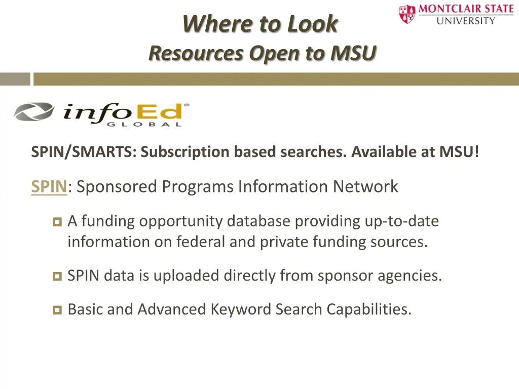 where to look resources open to msu