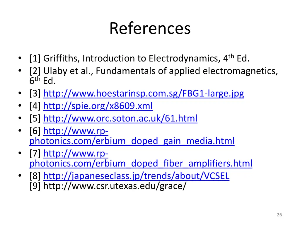references