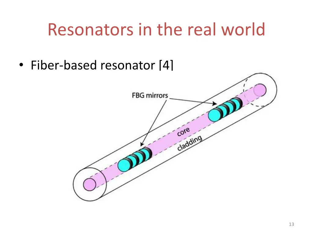 resonators in the real world 1