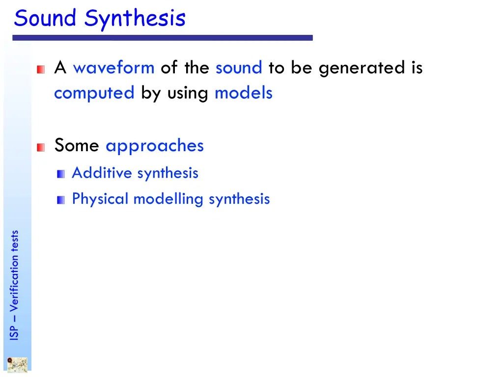 sound synthesis