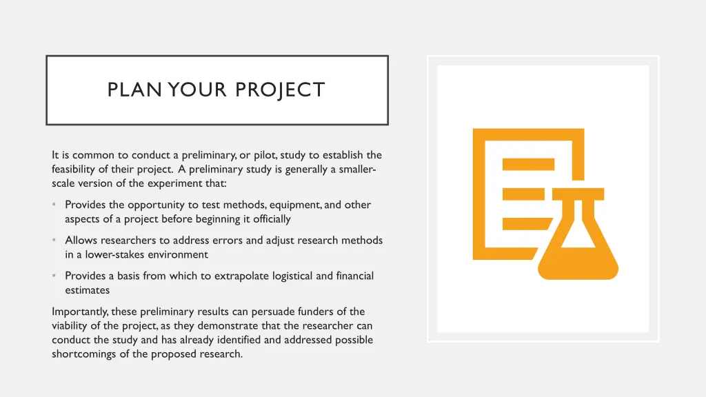 plan your project 1