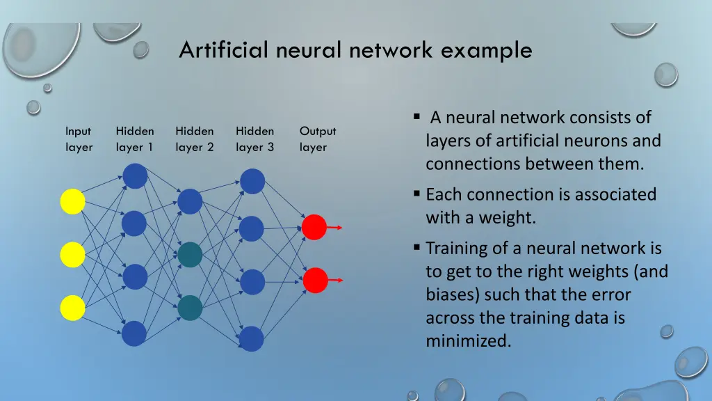 artificial neural network example
