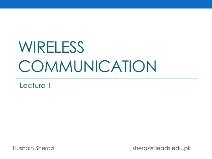 wireless communication