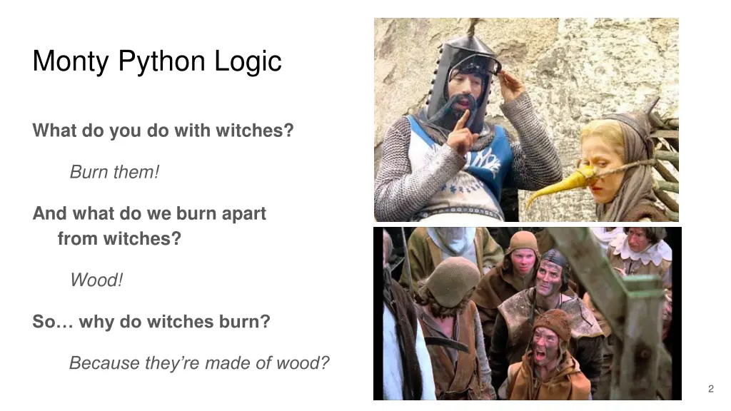monty python logic