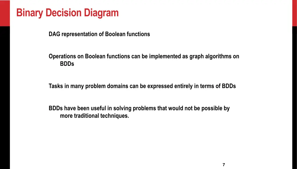 binary decision diagram