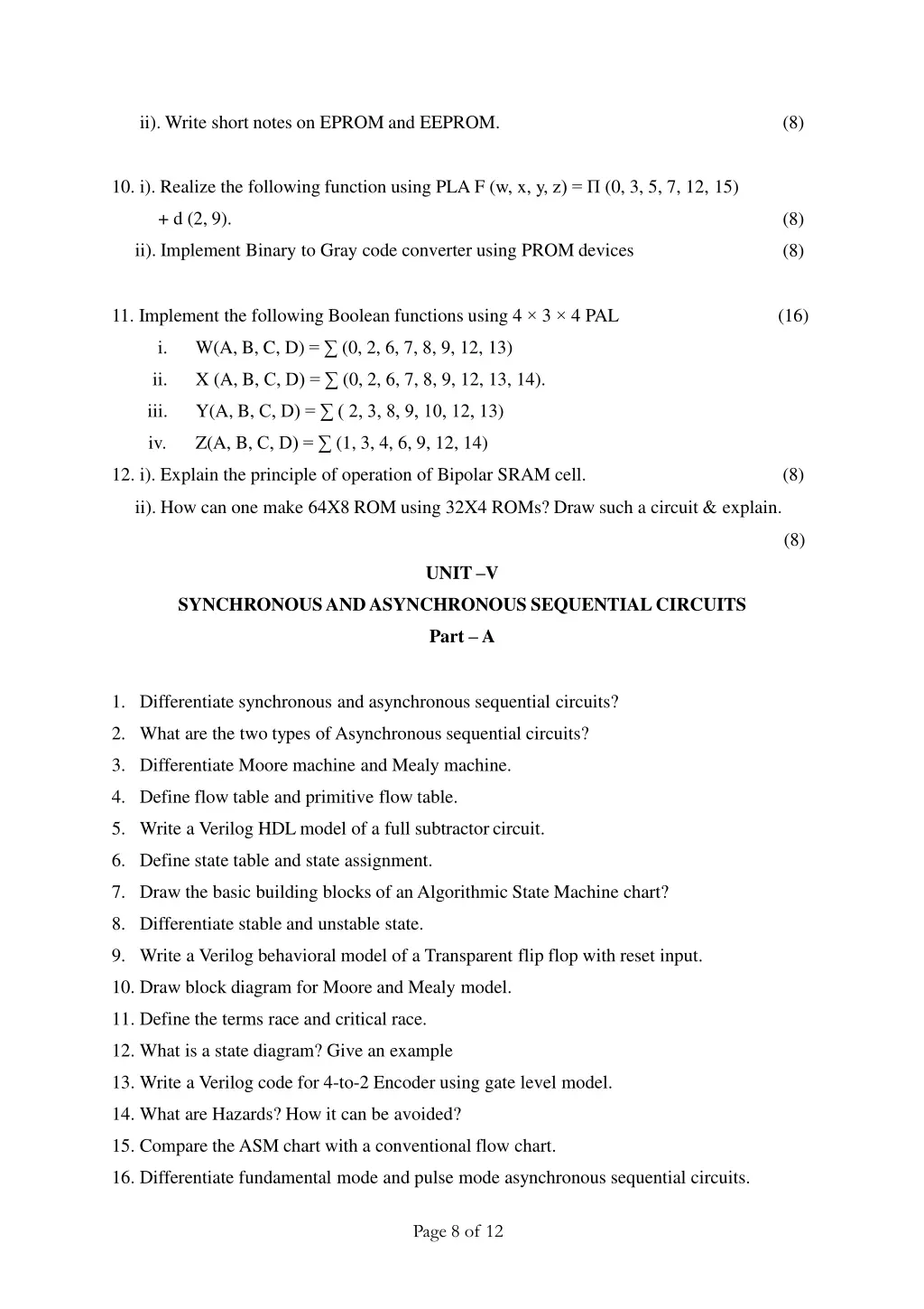 ii write short notes on eprom and eeprom