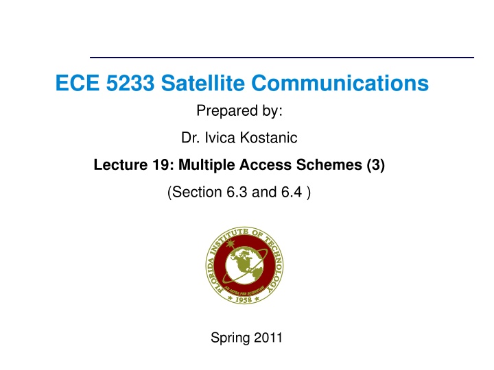 ece 5233 satellite communications prepared by