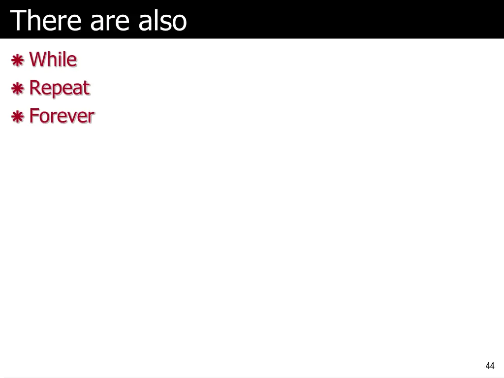 there are also
