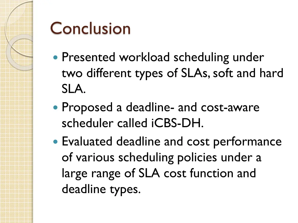 conclusion