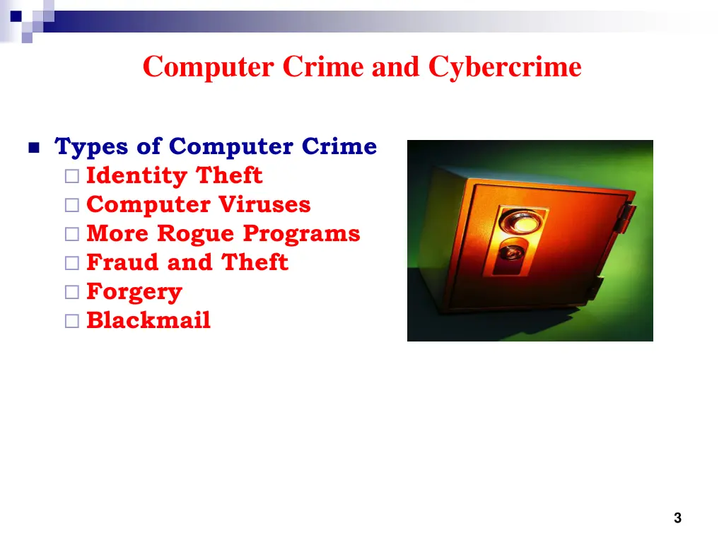 computer crime and cybercrime 1