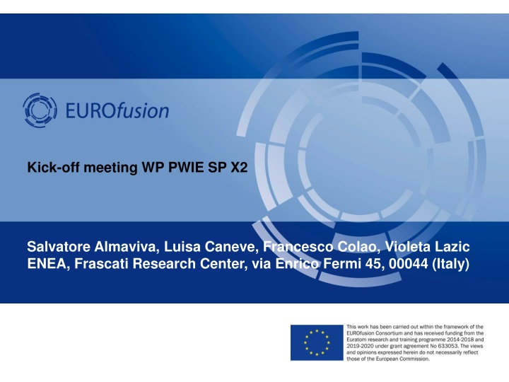 kick off meeting wp pwie sp x2