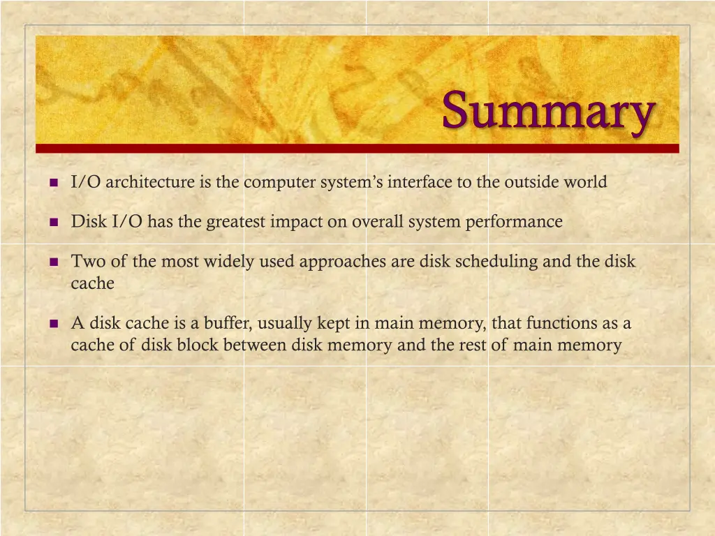 summary