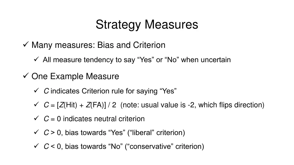 strategy measures 1