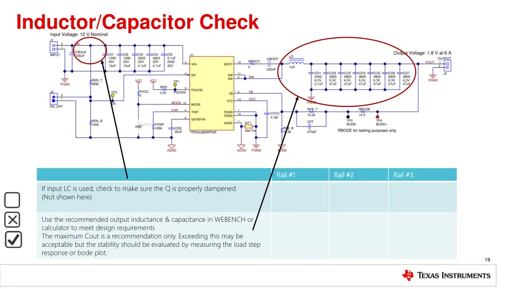 inductor capacitor check