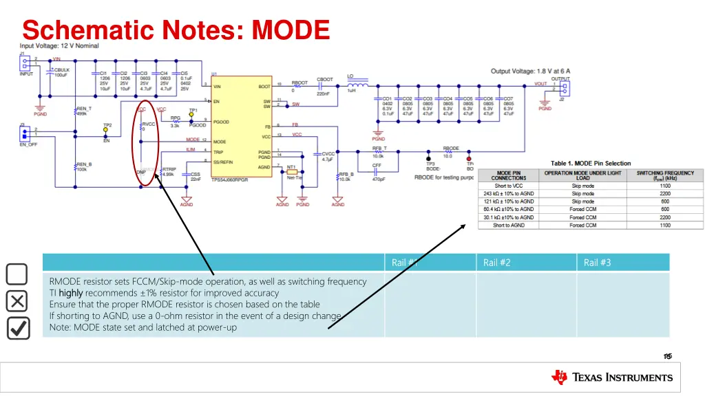 schematic notes mode
