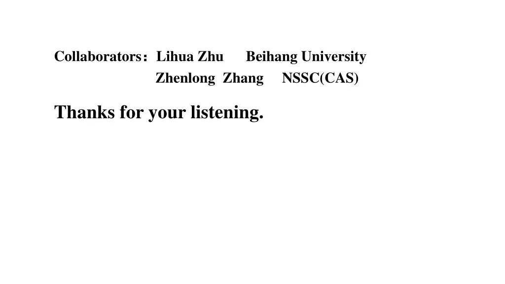 collaborators lihua zhu beihang university