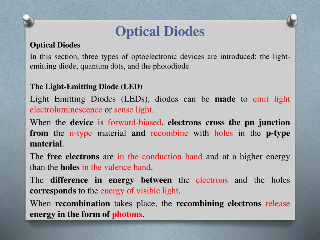 optical diodes