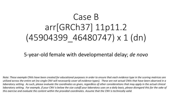 case b