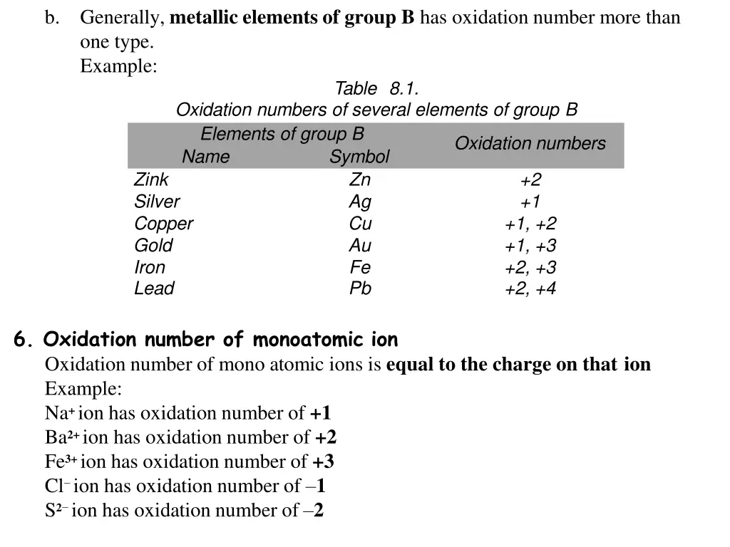generally metallic elements of group