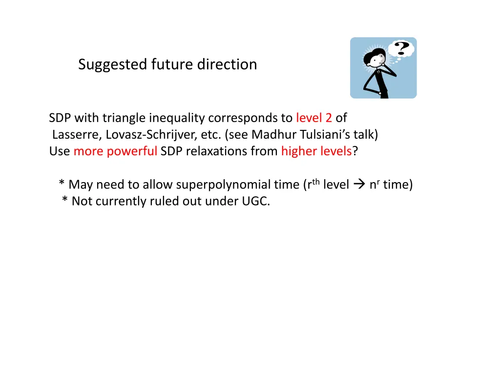 suggested future direction