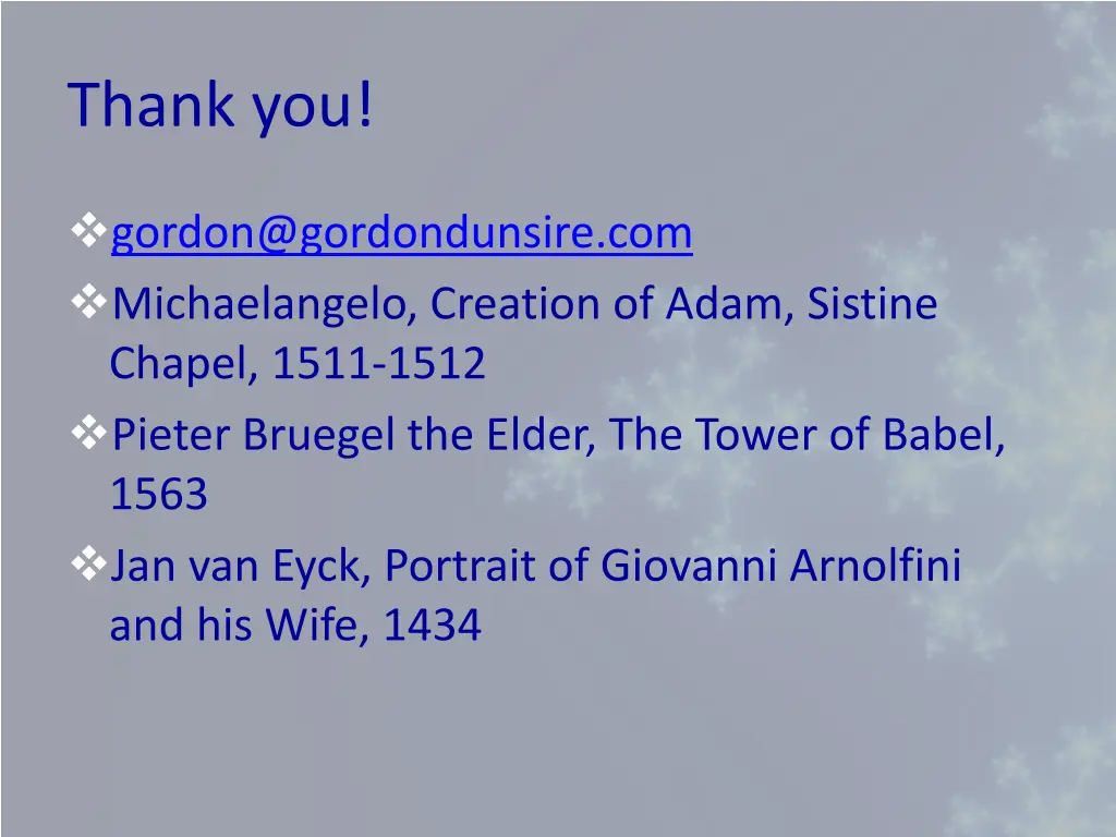 thank you