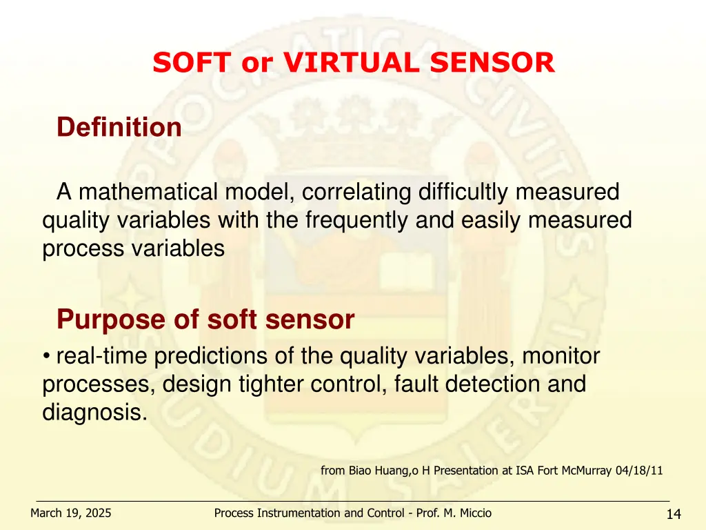 soft or virtual sensor