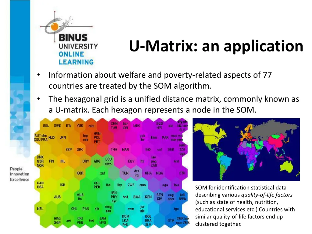 u matrix an application
