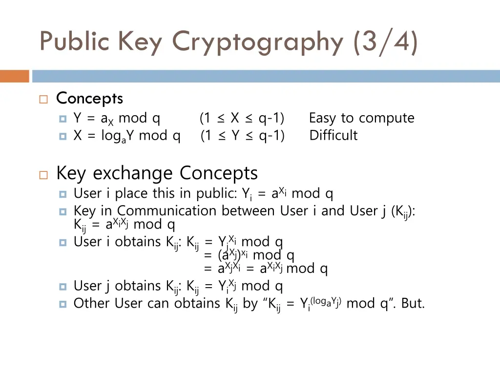 public key cryptography 3 4
