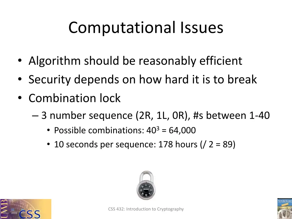 computational issues 2
