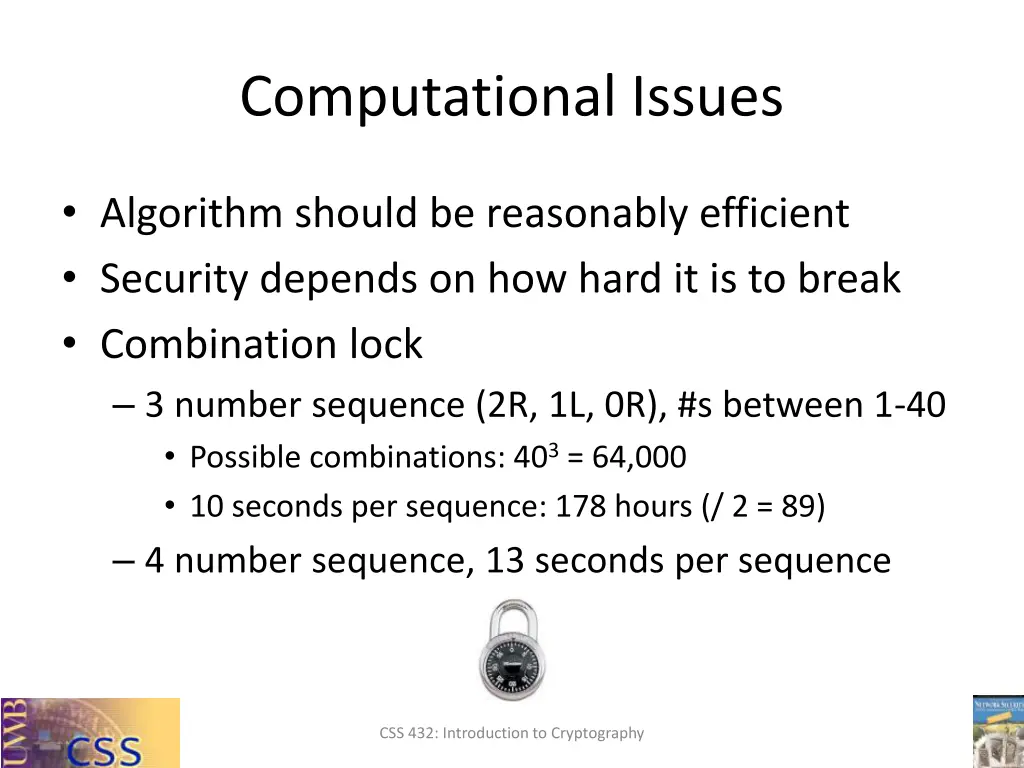 computational issues 3