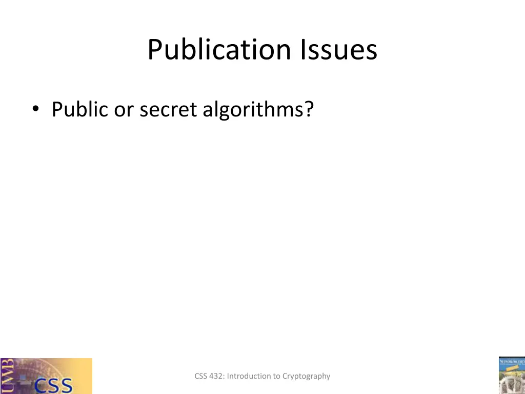 publication issues