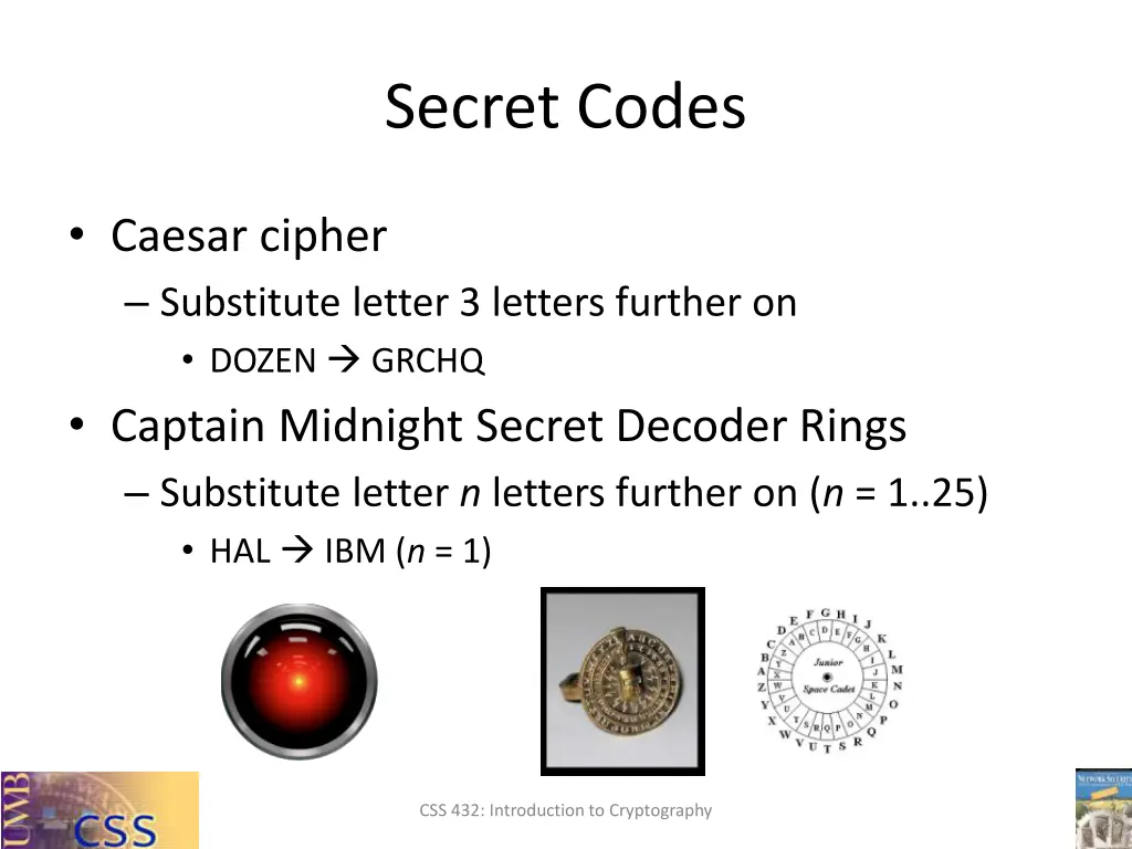 secret codes 1