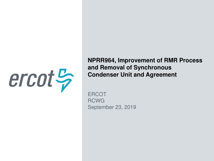 nprr964 improvement of rmr process and removal