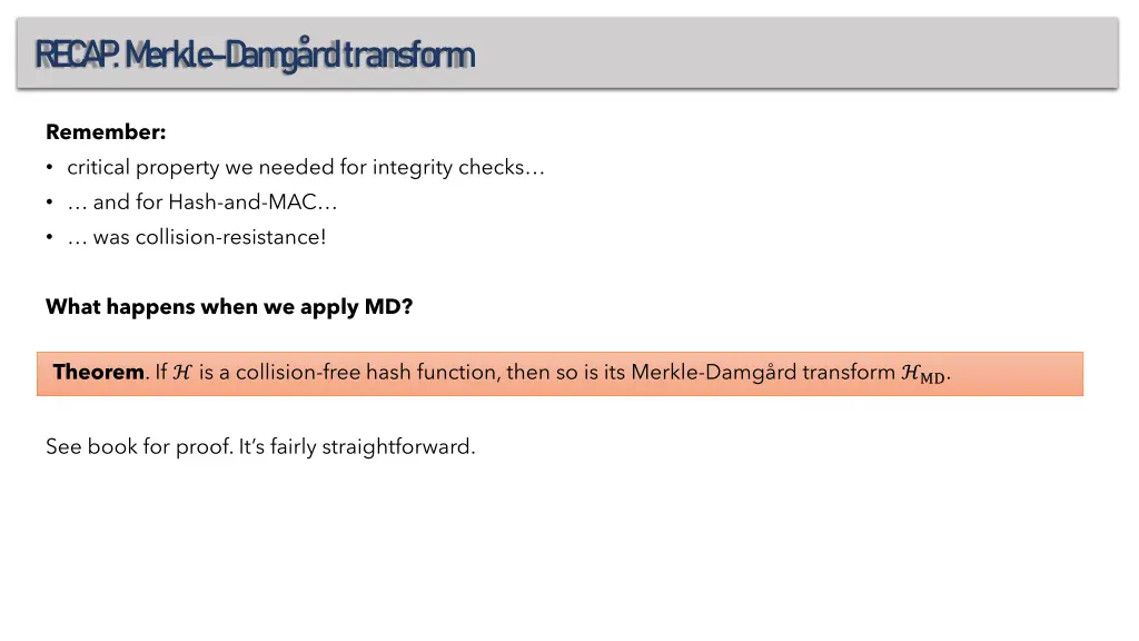 re c a p m erkle d am g rd transform 1