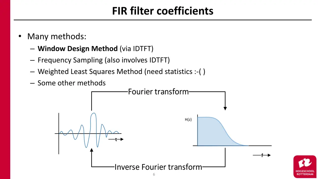 fir filter coefficients