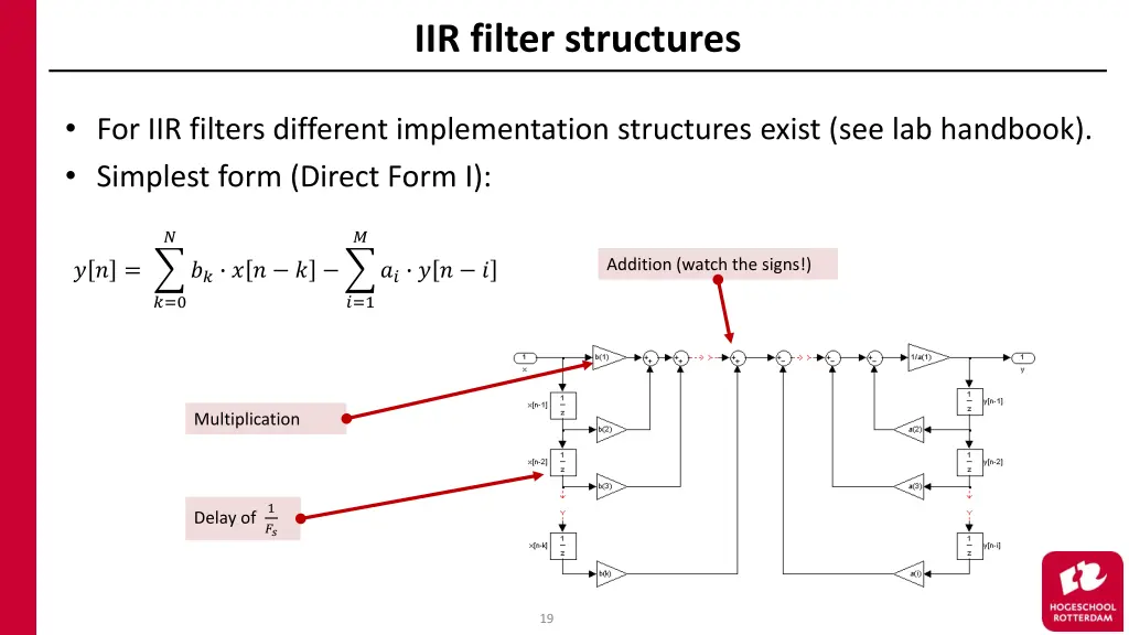 iir filter structures