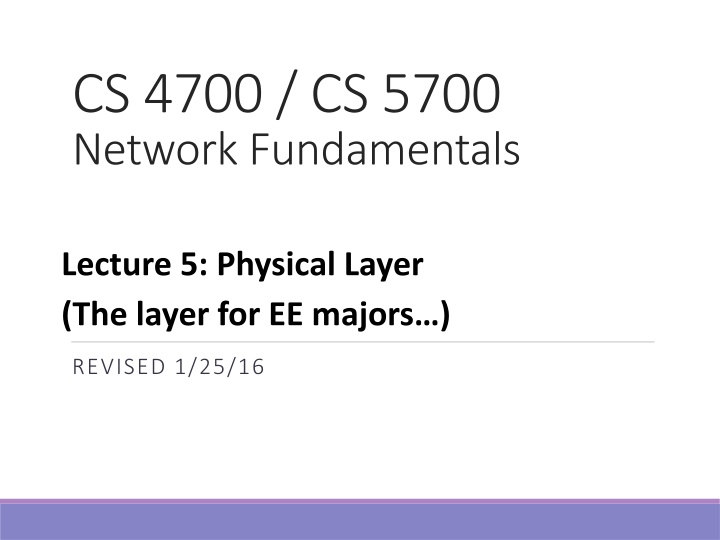 cs 4700 cs 5700 network fundamentals