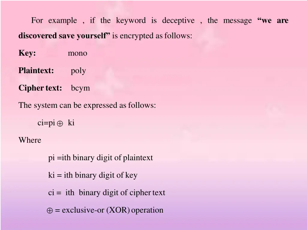 for example if the keyword is deceptive