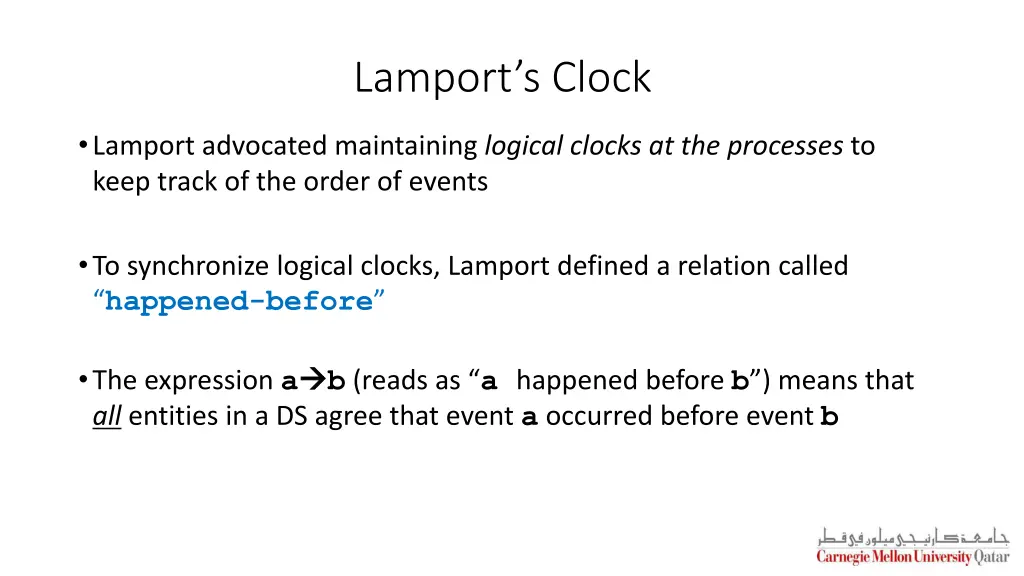 lamport s clock