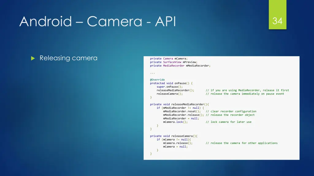 android camera api 7