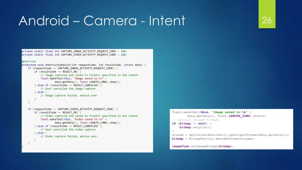 android camera intent 1